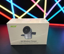 Acer 3 in 1 Qi2 15W Wireless Charging Station MagSafe Charger Stand iPhone NEW picture