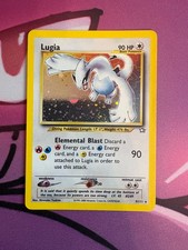 AEROBLAST LUGIA + SWIRL Neo Genesis 9/111 Holo Rare Unlimited ENG 2000 LP - MP+ picture