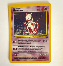 WOTC Mewtwo 10/130 Base Set 2 Rare Regular 1999 English 60 HP Unlimited picture