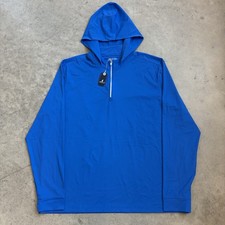 NEW Johnnie-O Robby 1/4 Zip Hoodie Performance Pullover Stretch Men’s XL $158 picture