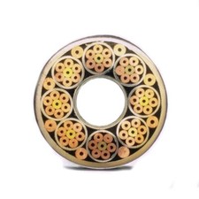 Mosaic Brass Pins Rivets Screws Knife Handle Pins 9cm Length 10mm Diameter 1 Pc picture