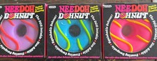 HTF Lot Of **3** Brand New, Authentic Needoh Dohnuts Pink, Blue And Purple picture