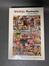 Brand New Sealed Vintage (1980) Nordevco Safari Wildlife Portraits Jigsaw Puzzle picture