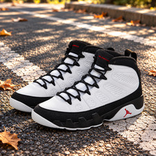 🧲 Nike Air Jordan 9 Retro Space Jam White True Red Black OG 2026 Men's Sneakers picture