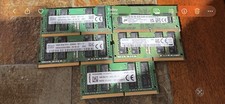 Lot of 5 Mixed Brand 16GB DDR4 Laptop RAM picture