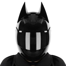 Cat Ear Knight Helmet Full Face Motorcycle Helmet DOT Certified. picture