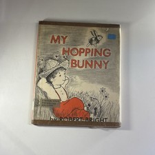 Rare Vintage “My Hopping Bunny” By Robert Bright 1960 Children’s Book HC DJ 1st picture