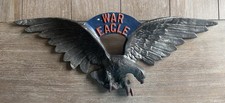 Vintage Auburn Tigers Cast Aluminum Eagle Football Alabama Rare Display picture