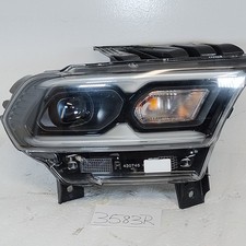 2021-2025 DODGE DURANGO RIGHT RH SIDE LED BLACK HEADLIGHT LAMP OEM  68433778AF picture