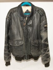 HBO Band of Brothers Leather A-2 Bomber Jacket Large Exclusive Merchandise picture