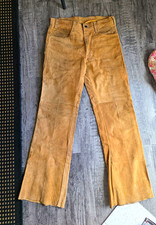 Vintage 1971 Rare Levis Buckskin Flared Legs. picture