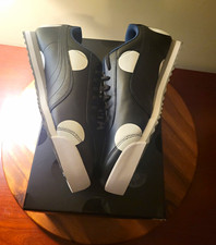 PUMA Roma Karl Lagerfeld x PUMA Polka Dot Leather Sneakers Black/White 11.5 picture
