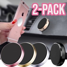 2 Pack Magnetic Car Mount Universal Phone Holder Universal Stick On Dashboard picture
