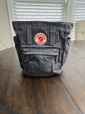Fjällräven Kånken Gray 16L Backpack Zip Fits 13