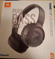 NEW JBL Tune 510BT Pure Bass Wireless Bluetooth Headphones, Blue, Brand New picture