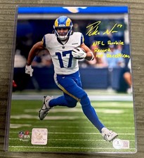 PUKA NACUA Autographed 8x10 Photo with Multiple Inscriptions BECKETT COA RAMS picture