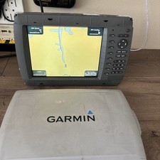 Garmin GPSMap 4210 MFD w/ Sun Cover Boat Marine GPS Chartplotter Tested Working picture