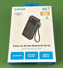 🔥NEW🔥 Anker - Power Bank (20,000mAh, 30W) - Black A1384 picture