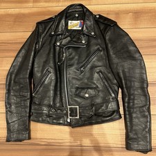 618 36 schott perfecto double cowhide leather motorcycle jacket 641 613 118 picture