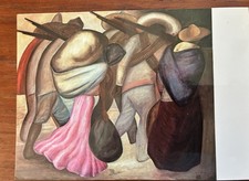 Jose Clemente Orozco ~ Las Soldaderas ~ Frameable Art Postcard  picture