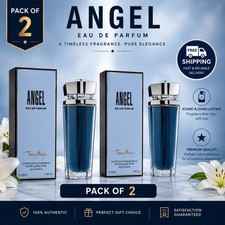 2x Angel by Thierry Mugler Eau De Parfum Refillable Spray 3.4 oz for Women picture
