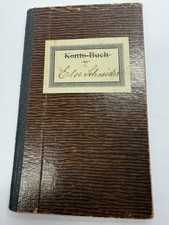 Antique German Kurrent Handwritten Notebook Else Schneider c1900 36 Pages picture