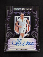 2024-25 Obsidian Ali Krieger USWNT Class of 19 Electric Etch Purple Auto #/50 picture