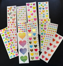 Rare Vintage Mrs. Grossman Limited Edition HEART Stickers ~ NLA, HTF picture