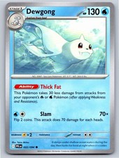 2025 POKEMON DEWGONG PHANTASMAL FLAMES 022/094 C NM A85120 FREE S&H picture