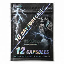 10 Day Forecast 3200mg Dietary Supplement 12 Capsules 1 Sealed Pouch picture