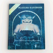 AD&D 1st Edition Players Handbook • 1979 4th Print TSR 2010 • Vibrant Yellow picture