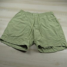 Lululemon Shorts Mens Extra Large Green Bowline Ripstop Stretch Linerless picture