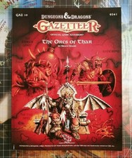 GAZ10 The Orcs of Thar - Dungeons & Dragons - Gazetteer - D&D - AD&D picture