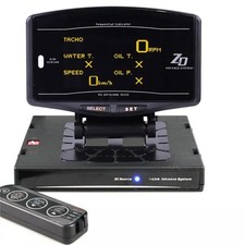 Advance ZD 10 in 1 Auto Gauge OLED Digital Tachometer Full Package Sensor Kits picture