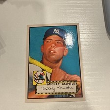 Mickey Mantle Commemorative Reprints #311 Mickey Mantle #2 1952 Topps picture