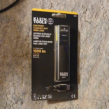 Klein Tools 56074 1000 lm LED Slim Pocket Flashlight w/ Green Laser, IP65 picture