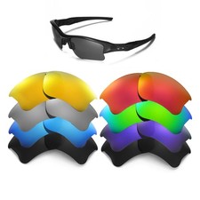 Walleva Replacement Lenses for Oakley Flak Jacket XLJ - Multiple Options picture