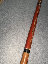 Authentic Australian Aboriginal Didgeridoo Hand Carved 53 inch beautiful artwork picture