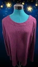Banana Republic Maroon Long Sleeve Crew Neck Shirt Size - XL picture