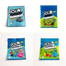 50/100pcs Empty Gummies Candy Bags Resealable Food Storage Ziplock Pouch picture