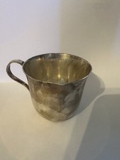 Tiffany & Co Makers 23498 Sterling Silver Christening Baby Cup picture