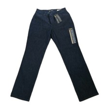 Lee Relaxed Mid Rise Straight Leg Effortless Wash & Wear Size 4 Petite picture