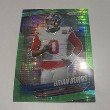 2025 Panini Prizm - Brian Burns #147 Neon Green Pulsar Prizm picture