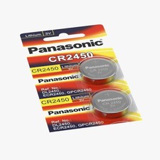 LOT 2-5-10NEW Panasonic LITHIUM BATTERY ECR2450 CR2450 BR2450 2450 3VButton Cell picture
