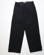Vtg 90s Y2K Pelle Pelle Mens 34x34 Fade Baggy Wide Leg Skateboard Jeans Black picture