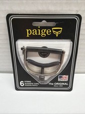 Paige Original 6-string Acoustic Guitar Capo - Nickel picture