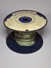 Vintage 1955 Western Electric 22W Switchboard Wire 267 & Spool 365086 USA picture