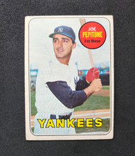 Topps 1969 High # Joe Pepitone New York Yankees #589 Baseball Card - High # picture