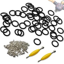50 Pack GI Joe O-Rings, 100 Screws & 2 Spanners Vintage Action Figure Repair Kit picture