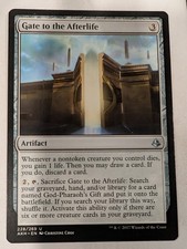 Gate to the Afterlife - Amonkhet - Magic the Gathering MTG Nice picture